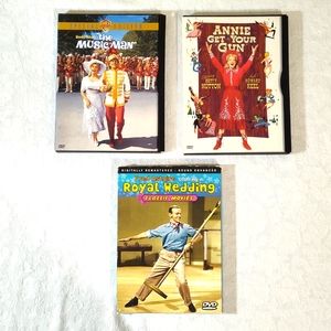 Lot of 3 DVDs: The Music Man, Annie Get Your Gun & Fred Astaire in Royal Wedding